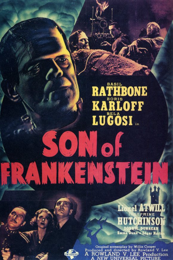 son of frankenstein poster